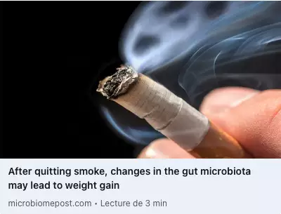 Weight gain, Microbiota & Smoking cessation